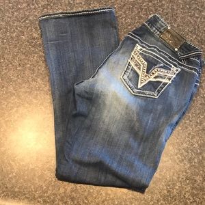 Vigoss dark denim jeans plus size 18